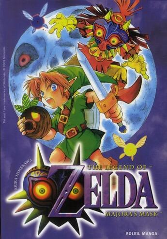 Couverture du livre « The legend of Zelda Tome 4 : Majora's mask » de Akira Himekawa aux éditions Soleil