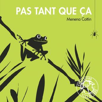 Couverture du livre « Pas tant que ça » de Menena Cottin aux éditions Thierry Magnier