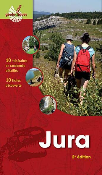 Couverture du livre « Jura guides geologiques » de P.Marcel / D.Quesne aux éditions Brgm