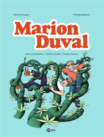 Couverture du livre « Marion Duval : Intégrale vol.5 : Tomes 13 à 15 » de Philippe Masson et Pommaux Yvan aux éditions Bd Kids