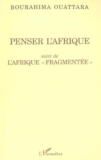 Couverture du livre « Penser l'afrique - suivi de l'afrique 