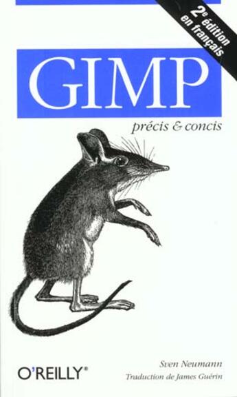 Couverture du livre « Gimp » de Sven Neumann aux éditions O Reilly France