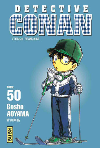 Couverture du livre « Détective Conan Tome 50 » de Gosho Aoyama aux éditions Kana