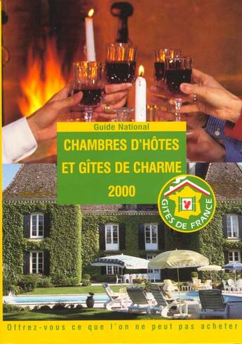 Couverture du livre « Chambres d'hotes et gites de charme 2000 » de  aux éditions Fivedit