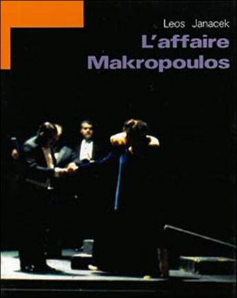 Couverture du livre « L'affaire Makropoulos » de Leos Janacek aux éditions Bleu Nuit
