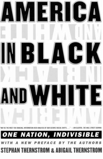 Couverture du livre « America in Black and White » de Thernstrom Abigail aux éditions Simon & Schuster