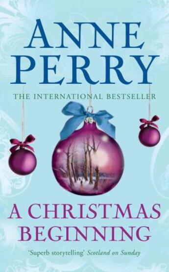 Couverture du livre « A Christmas Beginning » de Anne Perry aux éditions Editions Racine