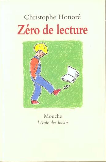 Couverture du livre « Zero de lecture » de Honore Ch aux éditions Ecole Des Loisirs