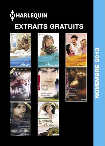 Couverture du livre « Extraits gratuits ; Harlequin ; novembre 2013 » de  aux éditions Harlequin