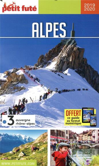 Couverture du livre « GUIDE PETIT FUTE ; REGION ; Alpes (édition 2019/2020) » de  aux éditions Le Petit Fute