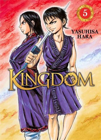 Couverture du livre « Kingdom Tome 5 » de Yasuhisa Hara aux éditions Meian