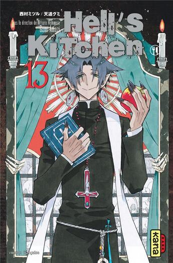 Couverture du livre « Hell's kitchen Tome 13 » de Gumi Amazi et Mitsuru Nishimura aux éditions Kana