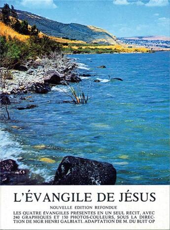 Couverture du livre « L'évangile de Jésus » de Galbiati H aux éditions Mediaspaul