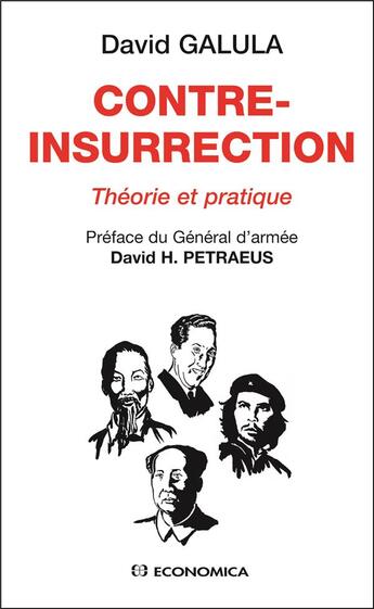Couverture du livre « Contre-insurrection » de David Galula aux éditions Economica