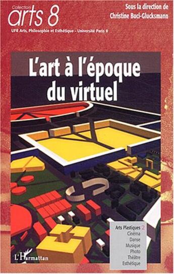 Couverture du livre « L'art a l'epoque du virtuel » de  aux éditions L'harmattan