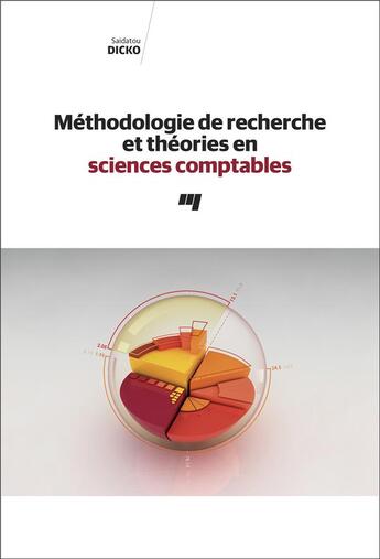 Couverture du livre « Méthodologie de recherche et théories en sciences comptables » de Saidatou Dicko aux éditions Pu De Quebec