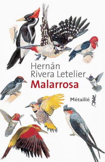 Couverture du livre « Malarrossa » de Hernan Rivera Letelier aux éditions Metailie