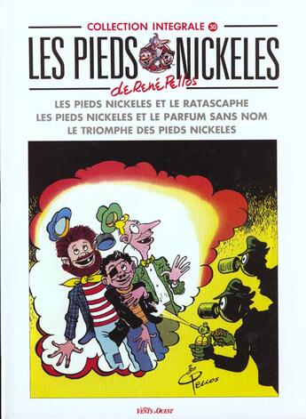 Couverture du livre « Les pieds nickelés ; intégrale t.30 » de Rene Pellos aux éditions Vents D'ouest