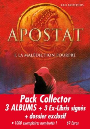 Couverture du livre « Apostat : coffret Tomes 1 à 3 » de Ken Broeders aux éditions Bd Must