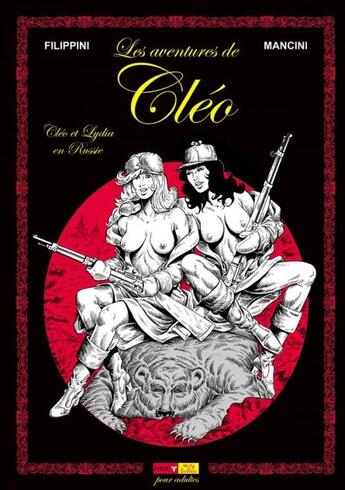 Couverture du livre « Les aventures de Cléo t.9 ; Cléo et Lydia en Russie » de Mancini et Fillippini aux éditions Ange