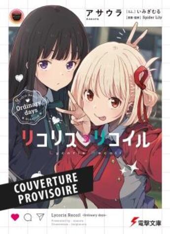 Couverture du livre « Lycoris Recoil - Ordinary Days » de Asaura et Imigi Muru aux éditions Panini