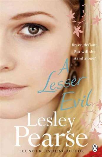 Couverture du livre « A lesser evil » de Lesley Pearse aux éditions Adult Pbs