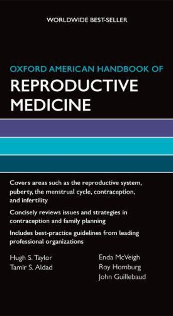 Couverture du livre « Oxford American Handbook of Reproductive Medicine » de Guillebaud John aux éditions Oxford University Press Usa