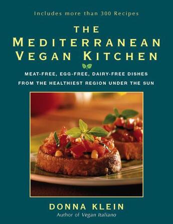 Couverture du livre « The Mediterranean Vegan Kitchen » de Klein Donna aux éditions Penguin Group Us