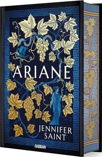 Couverture du livre « Ariane » de Jennifer Saint aux éditions Sabran