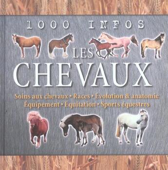 Couverture du livre « Les chevaux » de Curry Marion aux éditions Grund