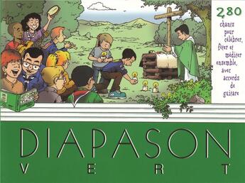 Couverture du livre « Diapason vert t.1 » de  aux éditions Presses D'ile De France