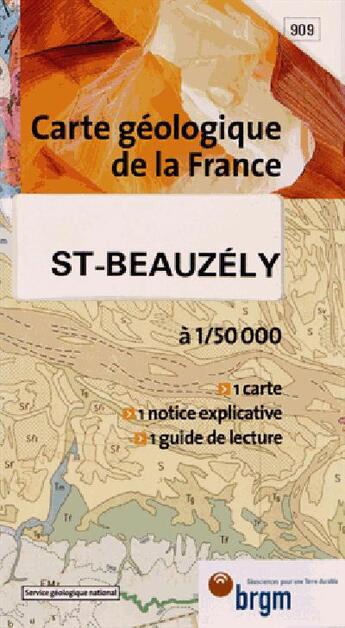 Couverture du livre « St beauzely » de  aux éditions Brgm