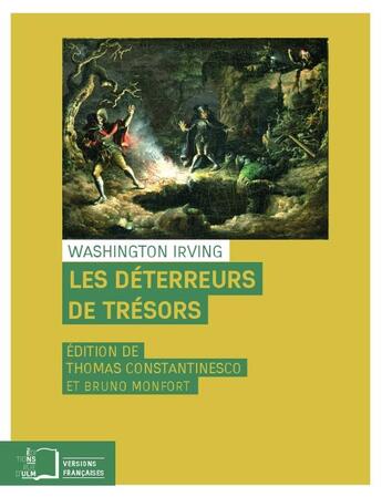 Couverture du livre « Les déterreurs de trésors » de Washington Irving aux éditions Rue D'ulm