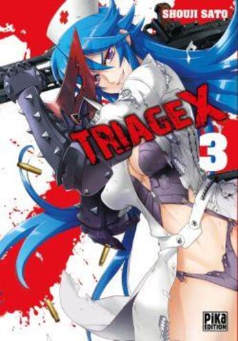 Couverture du livre « Triage X Tome 3 » de Shouji Sato aux éditions Pika