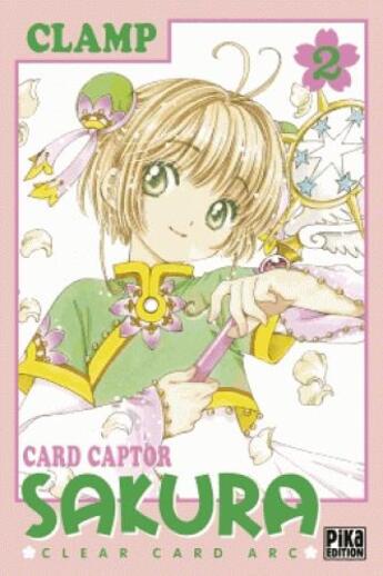 Couverture du livre « Card captor Sakura - clear card arc Tome 2 » de Clamp aux éditions Pika