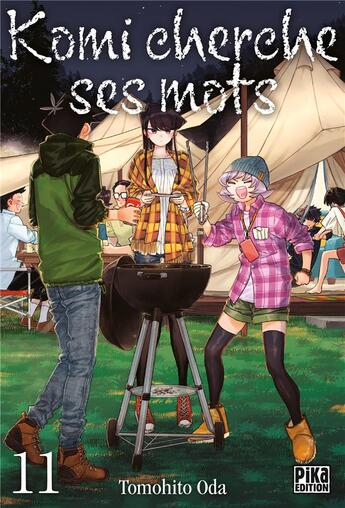 Couverture du livre « Komi cherche ses mots Tome 11 » de Tomohito Oda aux éditions Pika