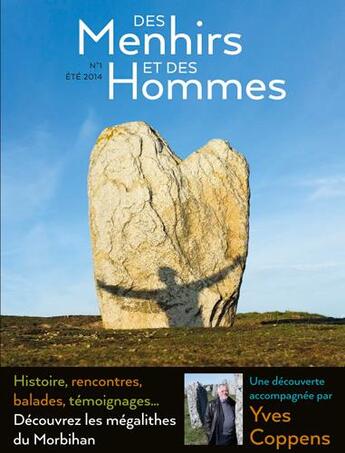 Couverture du livre « Des menhirs et des hommes » de  aux éditions Blanc Et Noir