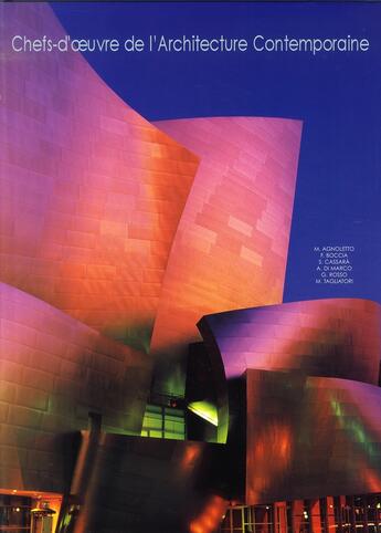 Couverture du livre « Architecture contemporaine ; chefs-d'oeuvre de génie » de  aux éditions White Star