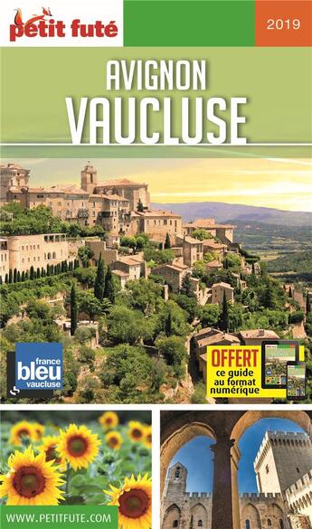 Couverture du livre « Avignon, Vaucluse, Luberon, Ventoux (édition 2019) » de  aux éditions Le Petit Fute