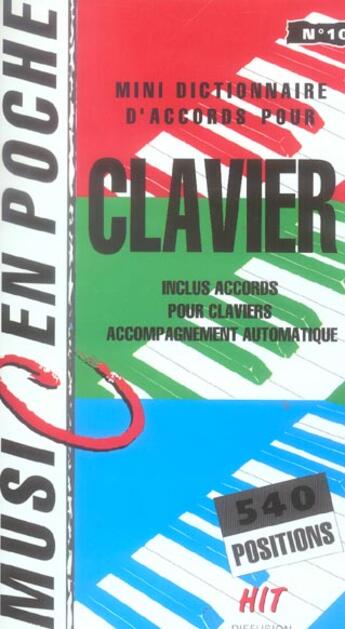 Couverture du livre « Dictionnaire accords clavier » de Hit aux éditions Hit Diffusion