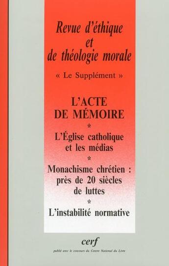 Couverture du livre « Revue d'ethique et de theologie morale 210 » de Collectif Retm aux éditions Cerf