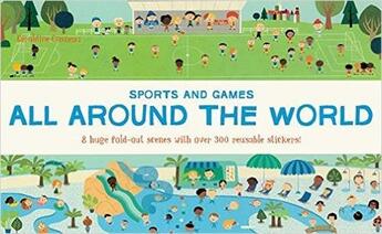 Couverture du livre « All around the world sports and games » de Geraldine Cosneau aux éditions Tate Gallery