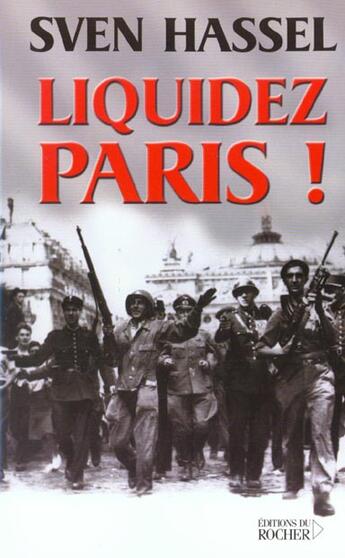 Couverture du livre « Liquidez paris » de  aux éditions Rocher