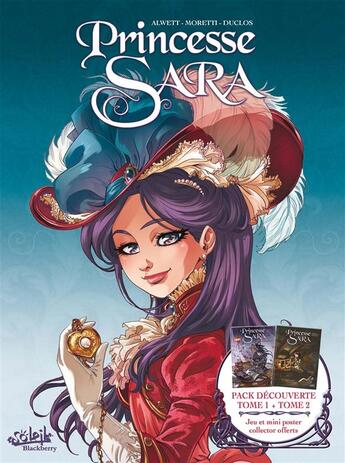 Couverture du livre « Princesse Sara ; coffret t.1 et t.2 » de Nora Moretti et Audrey Alwett aux éditions Soleil