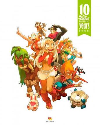 Couverture du livre « Dofus ; artbook ; 10 ans » de  aux éditions Ankama