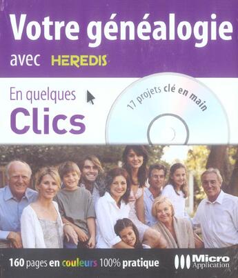 Couverture du livre « Votre Genealogie » de Guillaume De Morant aux éditions Micro Application