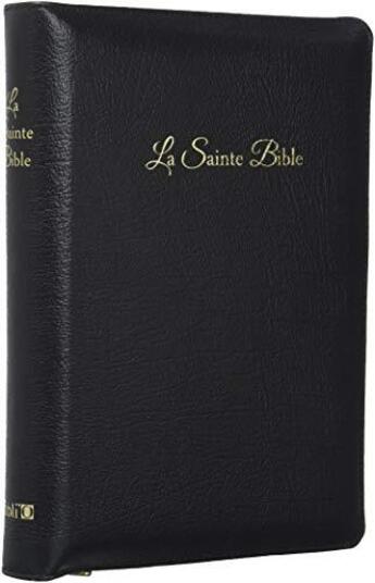 Couverture du livre « La Sainte Bible noire 1910 standard » de  aux éditions Bibli'o