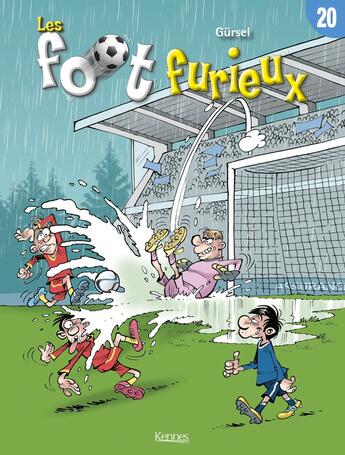 Couverture du livre « Les Foot Furieux Tome 20 » de Gurcan Gursel aux éditions Les 3 As