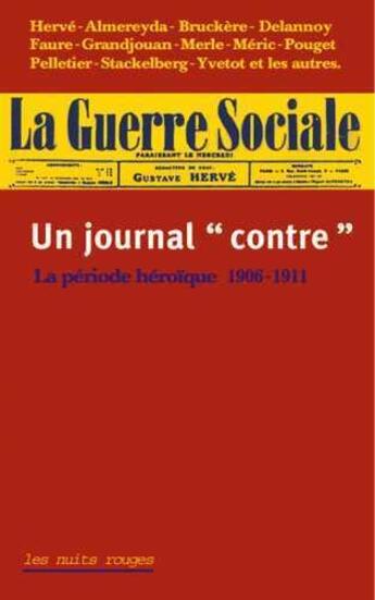 Couverture du livre « La guerre sociale ; un journal 