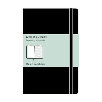 Couverture du livre « Carnet à musique » de Moleskine aux éditions Moleskine Papet